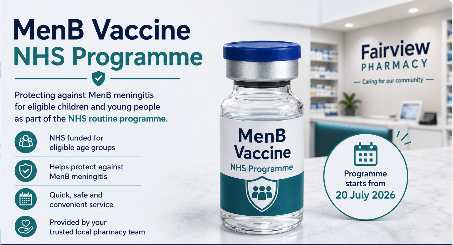 The MenB Vaccine Is Now Available on the NHS for Eligible Young People
